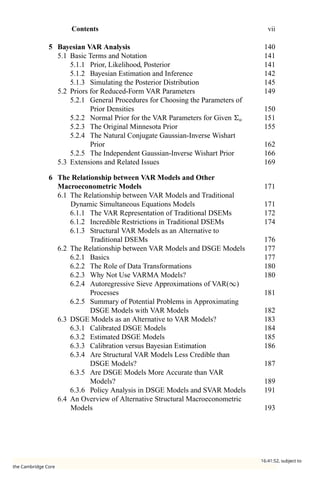 Structural Vector Autoregressive Analysis Lutz Kilian Helmut Ltkepohl | PDF