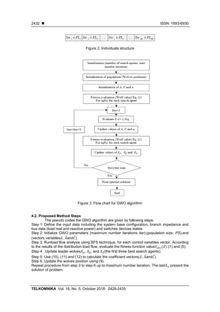Optimum Network Reconfiguration using Grey Wolf Optimizer | PDF