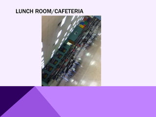 LUNCH ROOM/CAFETERIA
 