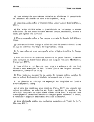 PDF) SOBRE A ARTE DE CRIAR RASCUNHOS: A TRADUÇÃO SEGUNDO JORGE LUIS BORGES
