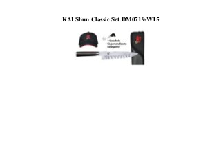 KAI Shun Classic Set DM0719-W15
 