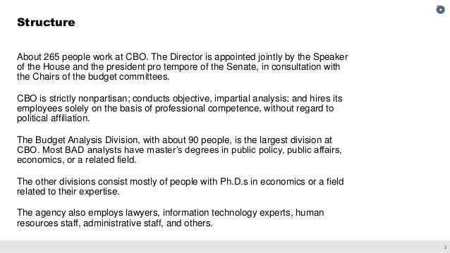 Information Sources for Policymakers: Congressional Budget Office 101 Slide 3