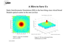 Modeling of Optical Scattering in Advanced LIGO | PPTX