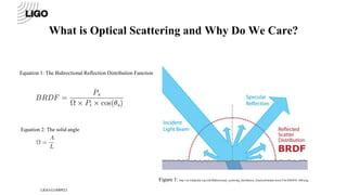 Modeling of Optical Scattering in Advanced LIGO | PPTX