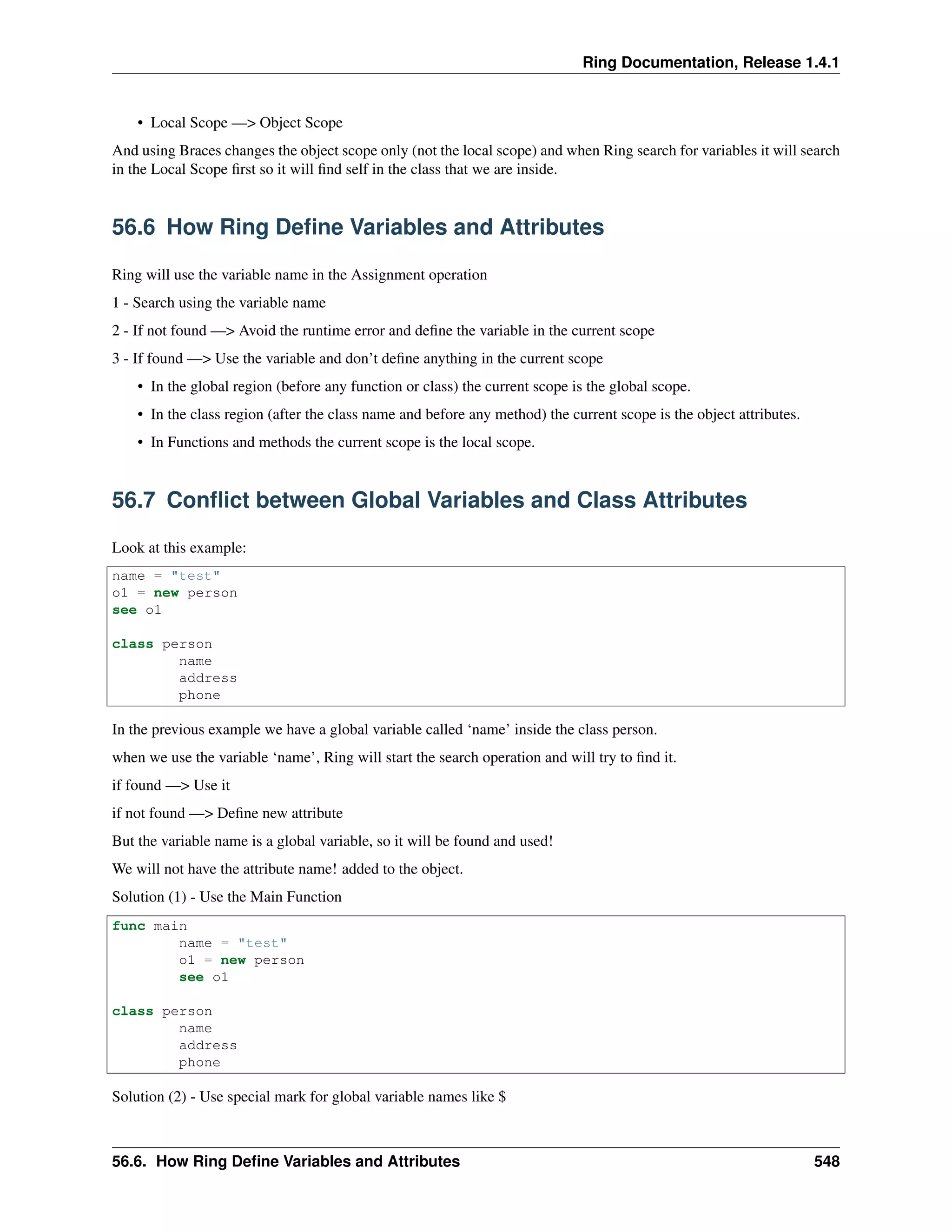 The Ring programming language version 1.4.1 book - Part 20 of 31 | PDF