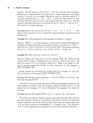 Rep Language Examples Elements Of Computation Theory Arindama Singh Auth | PDF
