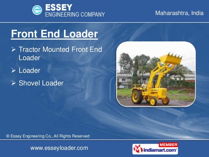 Bull company tractor loader picture