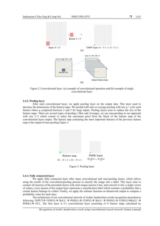 Recognition of Arabic handwritten words using convolutional neural ...