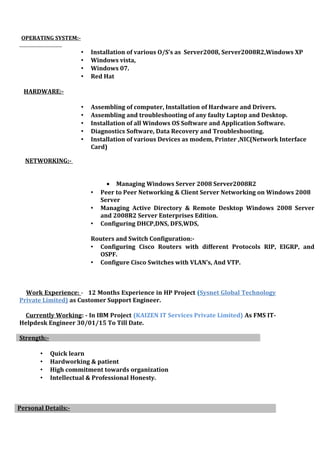 Chandan CV | DOC