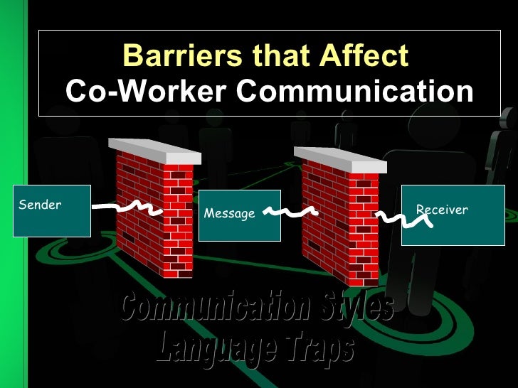 Barriers of communication