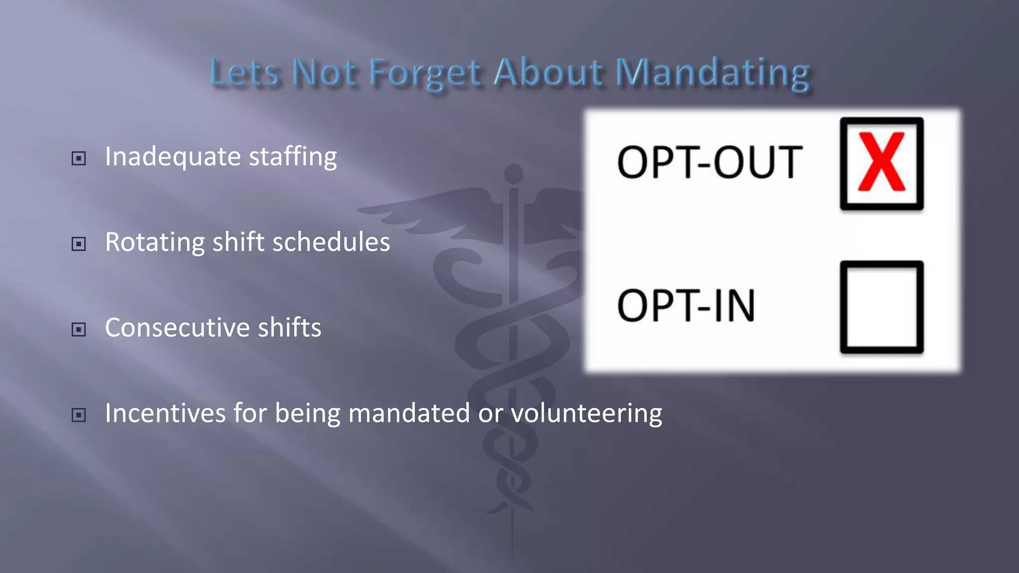 8 Versus 12 Hour Shifts | PPTX