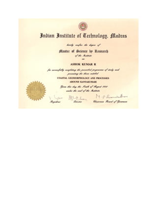 M.S.Degree