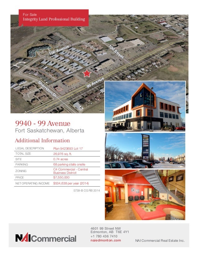 For Sale Fort Saskatchewan Investment Property