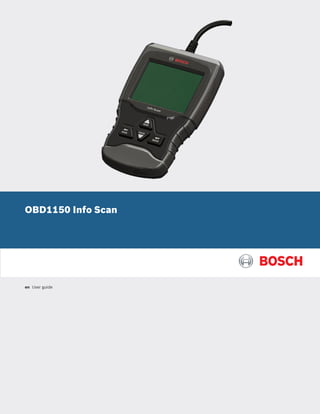 OBD1150 Info Scan
en	 User guide
 