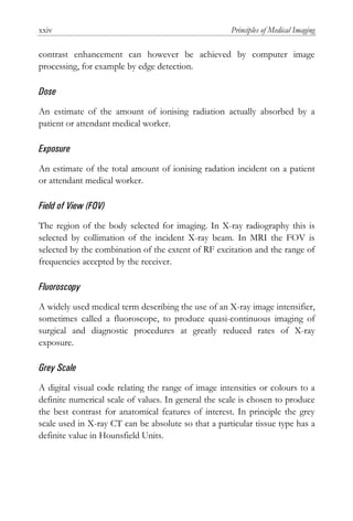 An Introduction To The Principles Of Medical Imaging Rev Ed Chris Guy | PDF