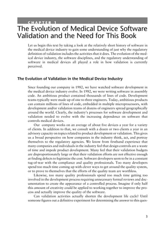Medical Device Software Verification Validation and Compliance 1 Har ...