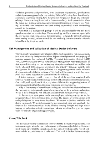 Medical Device Software Verification Validation and Compliance 1 Har ...