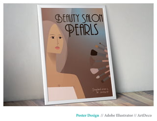 Poster Design // Adobe Illustrator // ArtDeco
 