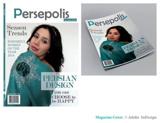 Magazine Cover // Adobe InDesign
 