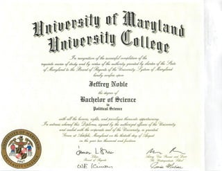 NOBLE BS Degree