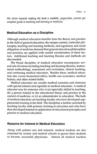 Basics in Medical Education 1st Edition Zubair Amin | PDF