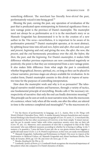 Dante's Masterplot and Alternative Narratives in the Commedia Nicolò ...