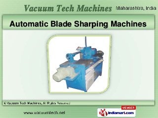 Vacuum Forming Machines by Vacuum Tech Machines, Mumbai 