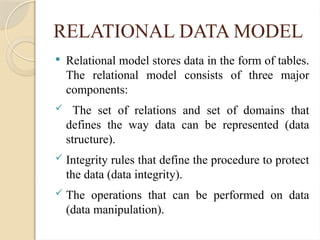 DBMS AND RDBMS TEACHING POWER POINT .ppt