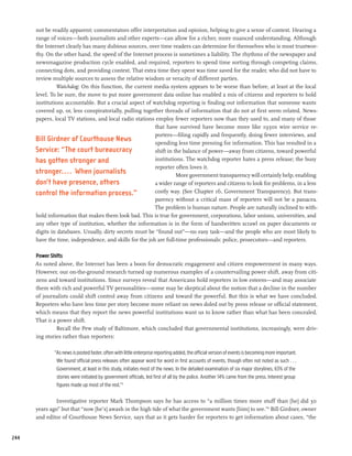 The Information Needs of Communities