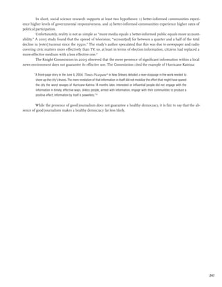 The Information Needs of Communities