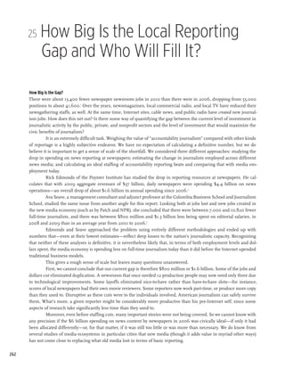 The Information Needs of Communities