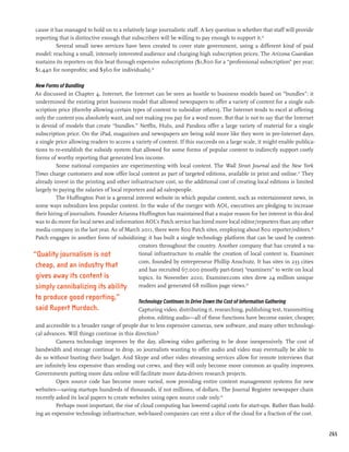 The Information Needs of Communities