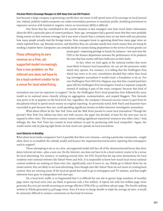 The Information Needs of Communities