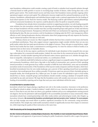 The Information Needs of Communities