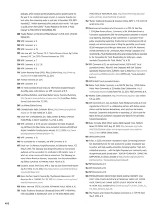 The Information Needs of Communities