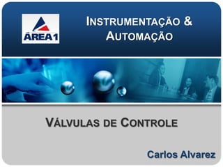INSTRUMENTAÇÃO &
         AUTOMAÇÃO




VÁLVULAS DE CONTROLE

               Carlos Alvarez
 