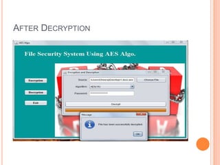 AFTER DECRYPTION
 