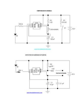 1 k.n
AAA/
—Wv
DETECTOR DE HUMEDAD DE PLANTAS
www.forosdeelectronica.com
6.8
555
GND VCC TRI
DIS OUT 7HR
RES COW
220 □
PUHTAS DE PRUEBA
 