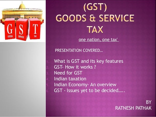 presentation on gst slideshare