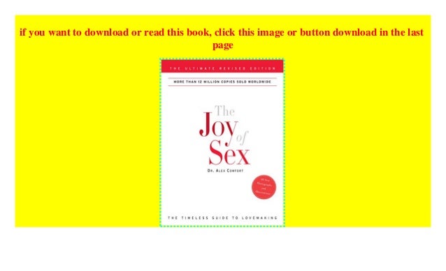 The Joy Of Sex Pdf