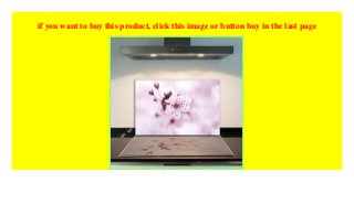 Ceranfeldabdeckung 80x52 cm Blumen Violett Herdabdeckplatten Spritzschutz Glas