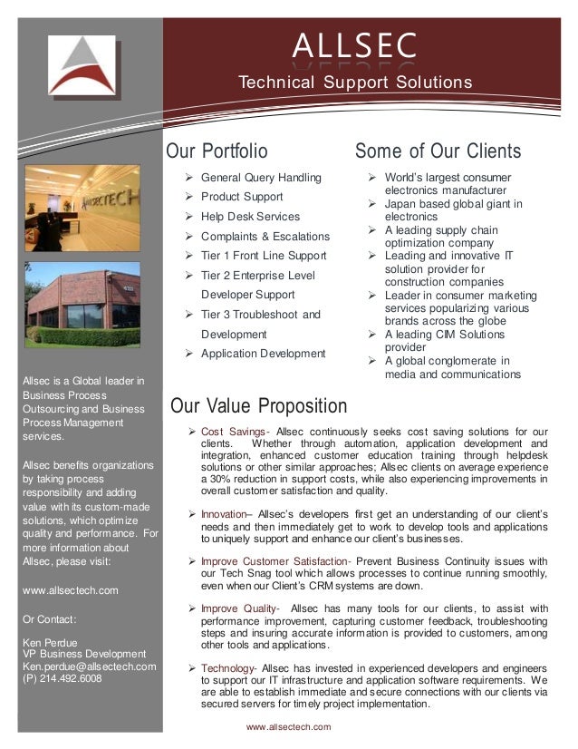 Technical Support Flyer Updated 07012016 Kp