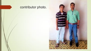 contributor photo.
 