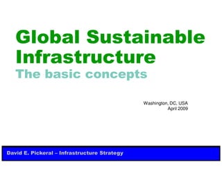GSI - Global Sustainable Infrastructure