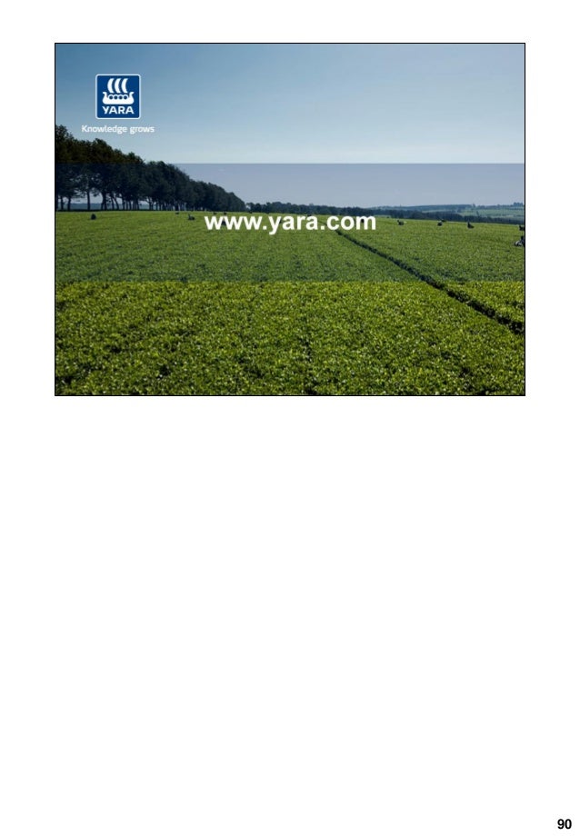 Yara Fertilizer Industry Handbook