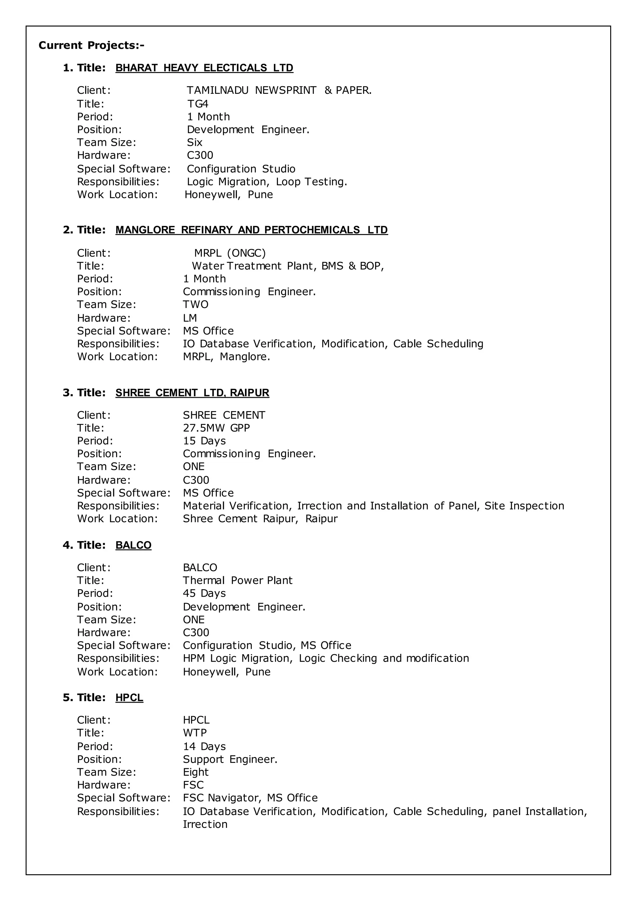 CV_PRASHANT SAPNAR | PDF