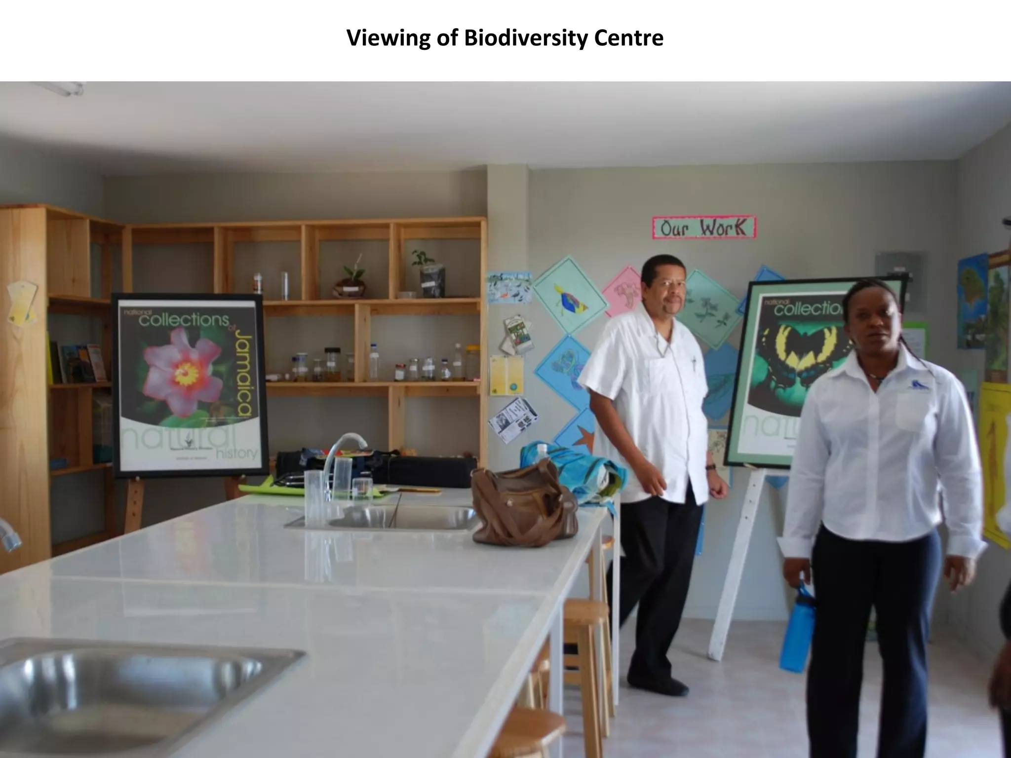 Viewing of Biodiversity Centre
 