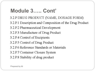 Phr_ali91@hotmail.comPhr_ali91@hotmail.com
Generic Guide: Definitions
Muhammad Ali 11
Active Pharmaceutical Ingredient (API)
A substance or compound that is intended to be used in the manufacture of a
pharmaceutical product as a therapeutically active compound (ingredient)
Pharmaceutical Product
Any preparation for human or veterinary use that is intended to modify or explore
physiological systems or pathological states for the benefit of the recipient.
Finished Pharmaceutical Product (FPP)
A product that has undergone all stages of production, including packaging in its final
container and labelling.
 