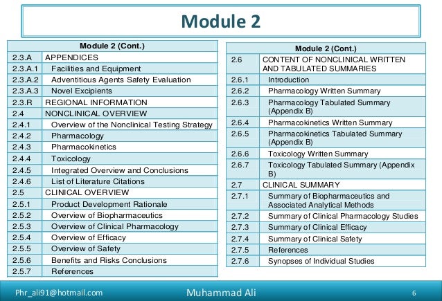 CTD Guidelines Overview