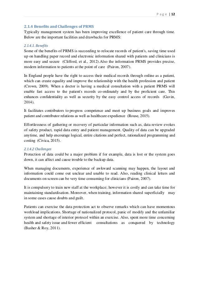 Healthcare masters thesis